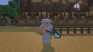 The spear weapon can be crafted with multiple materials (Image via Mojang Studios)